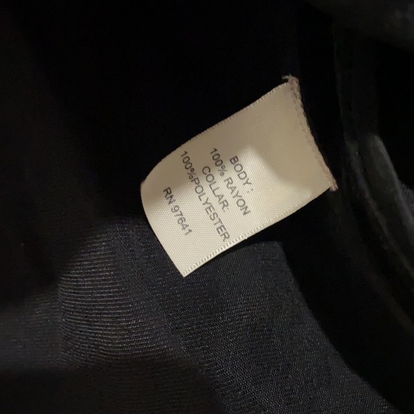 J.Jill chiffon neckline velvet black blazer size XSP business attire, soft - Picture 4 of 6